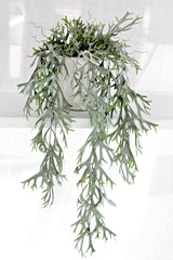 Artificial Hanging Staghorn Bush – Trailing Greenery, 81cm