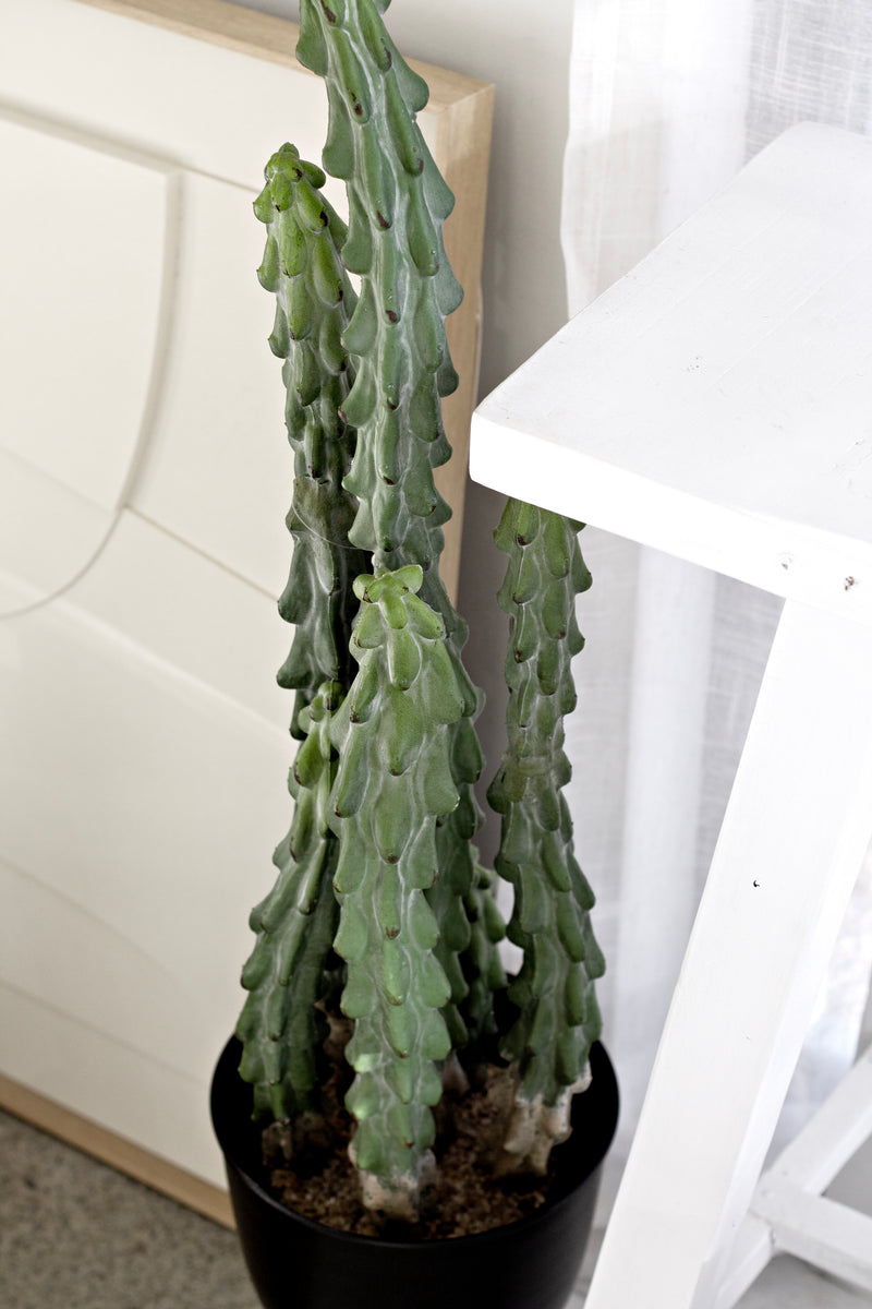 Artificial Cactus in Pot – 81cm Realistic Greenery
