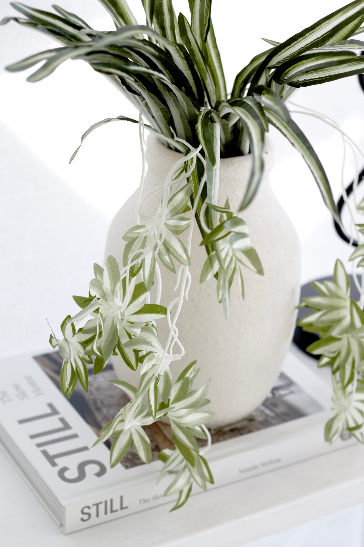 Spider Plant, 64cm Realistic Faux Greenery