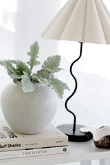 Seafoam Rustic Textured Ceramic Vase – Short or Tall | Handcrafted Coastal Decor
