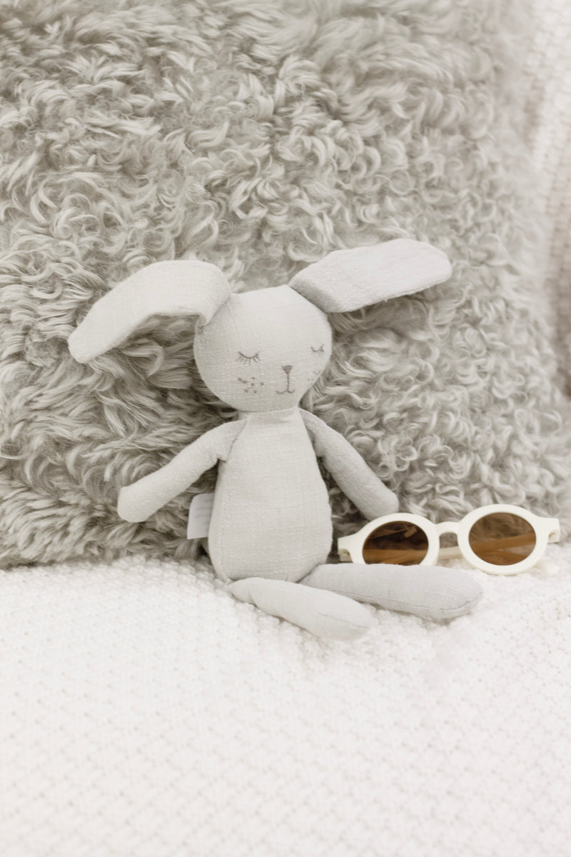 Grey the Bunny Soft Toy – 28cm | Minimalist Plush Bunny by Lily & George