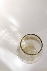 Tom Tumbler – Mouth-Blown Glass with Speckled Texture
