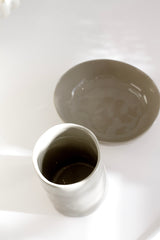 Fenton Tumbler – Hand-Painted Stoneware in Cashmere