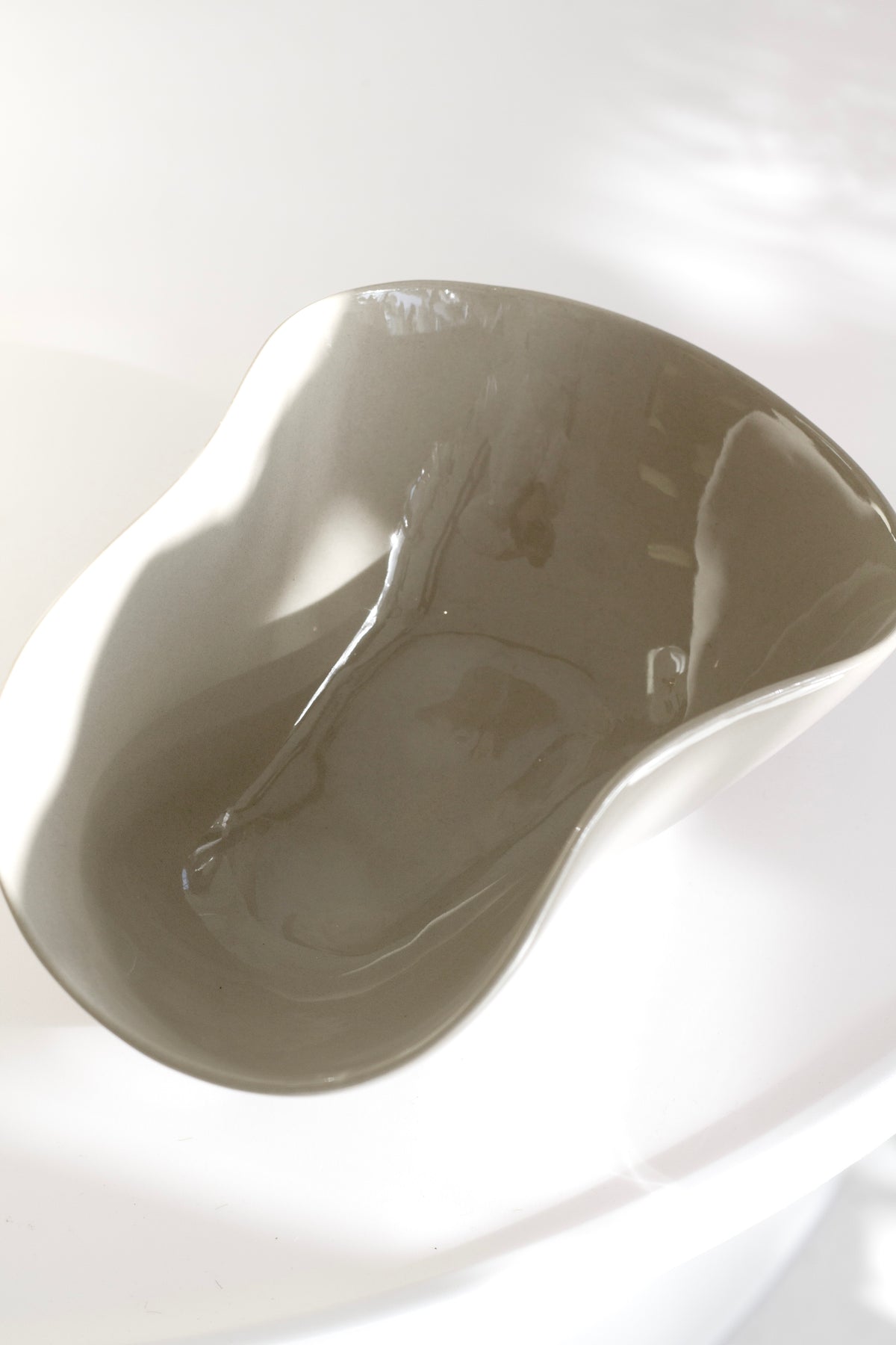 Fenton Bowl styled alongside other Fenton stoneware pieces