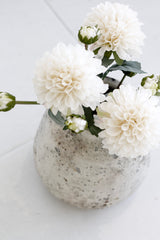 Caspian Rustic Vase – Aged Stone Look in Small or Medium Size