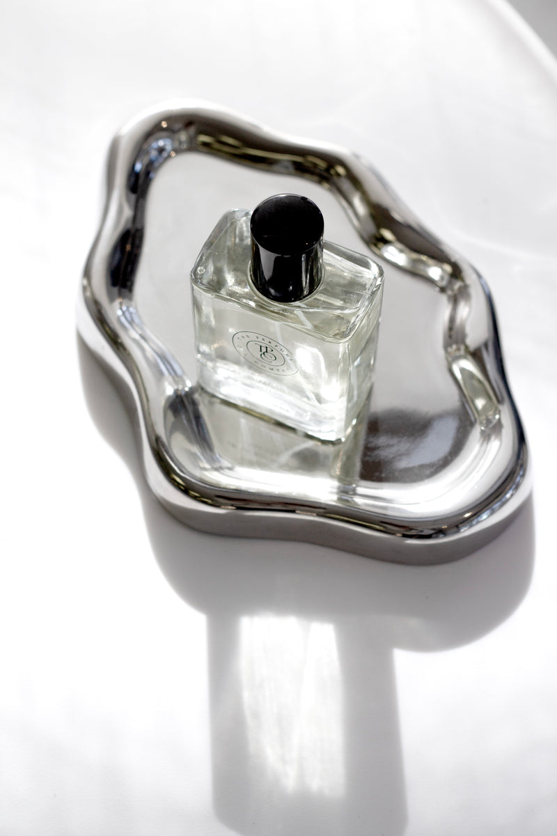 Silver Electroplated Cloud Tray – Sculptural Decorative Dish in Small or Large