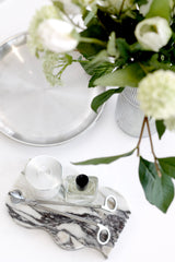Round Stainless Steel Decor Tray – Gold or Silver Finish | 14–26cm Sizes