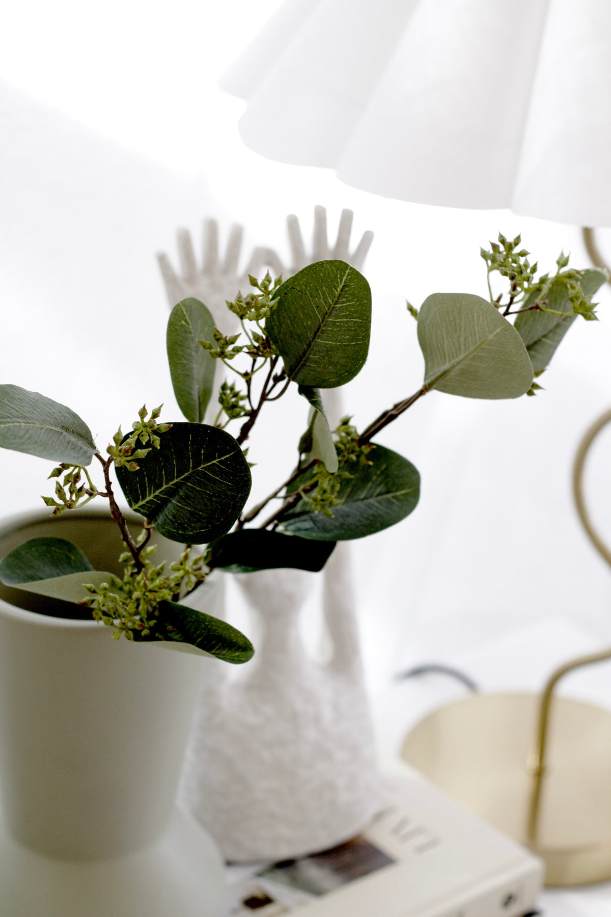 Gunni Eucalyptus Stem, Realistic Faux Botanical Greenery