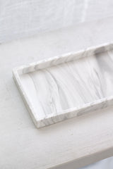 Marble Silicone Tray | Lightweight, Heat-Resistant Marble Look Tray