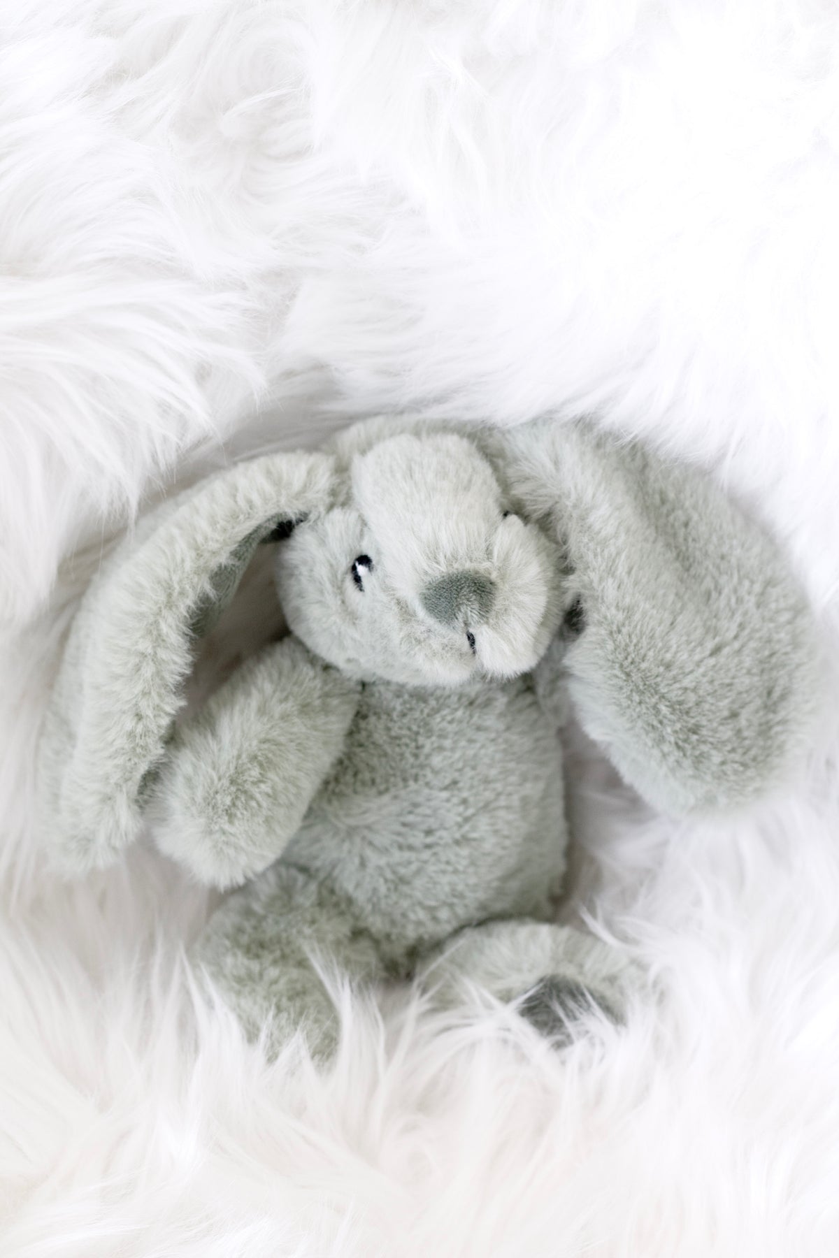 Littlefoot Bunny in Jade Green by Lily & George