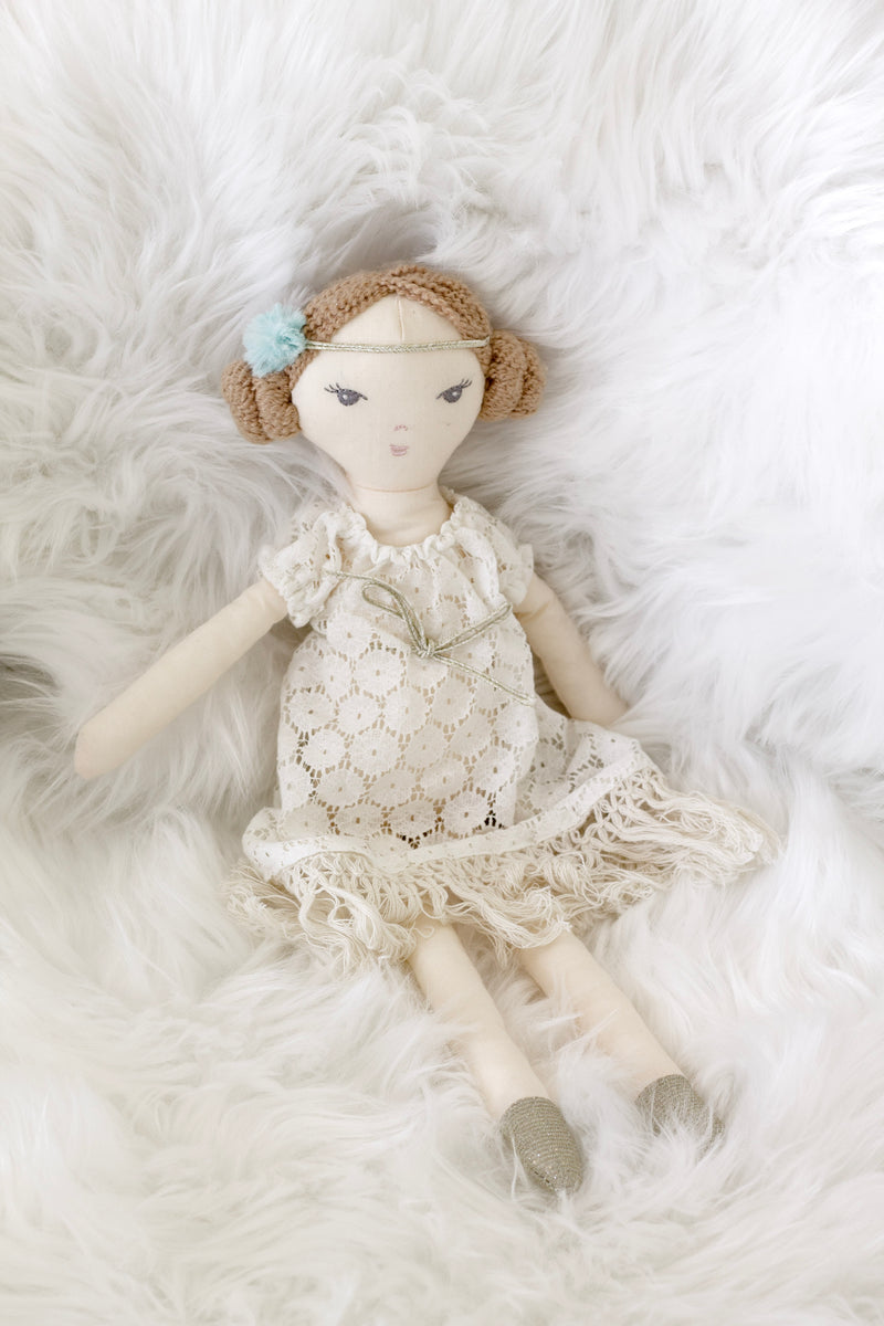 Tallulah Soft Doll – 40cm | Vintage-Inspired Ballerina Toy by Lily & George