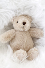 Flopsy Bear – Large 35cm Plush Teddy by Lily & George | Warm White, Fawn, Metal Grey