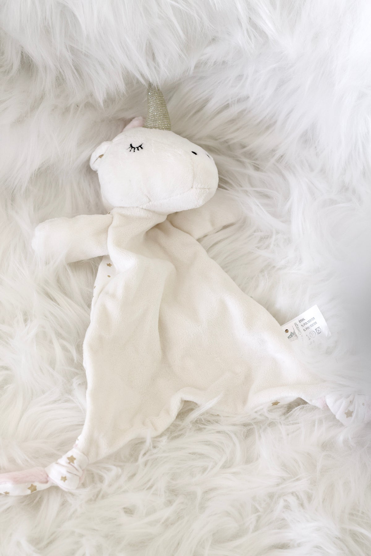 Stardust the Unicorn Baby Comforter by Lily & George, 29cm