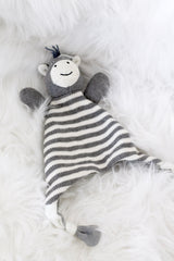 Bowie the Zebra Comforter – 29cm | Soft Knit Baby Soother by Lily & George