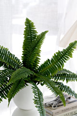 Artificial Boston Fern in Pot – 35cm Realistic Greenery