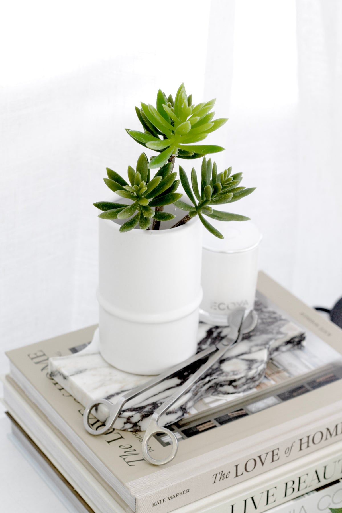Echeveria Pick, Green 28cm Lifelike Faux Succulent