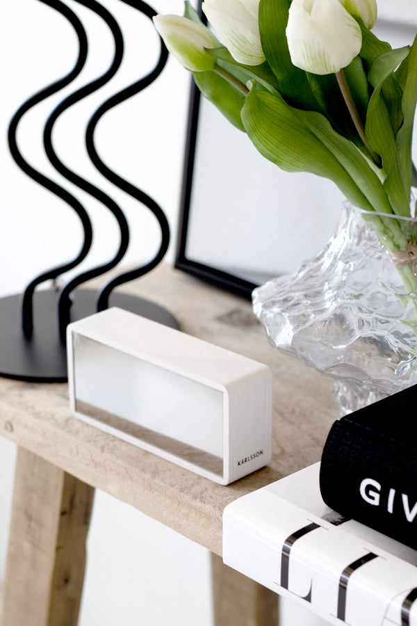 Karlsson Alarm Mirror LED Clock – Modern Digital Design in Multiple Colours
