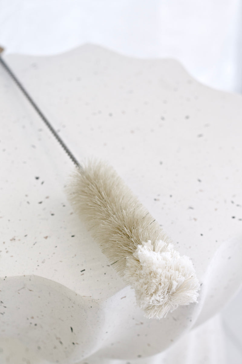 Bottle Brush Wool Head – Natural Bristles for Easy Cleaning