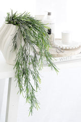 Amelie 3D Printed Ceramic Vase in White – Sculptural Watertight Vessel (Small or Large)