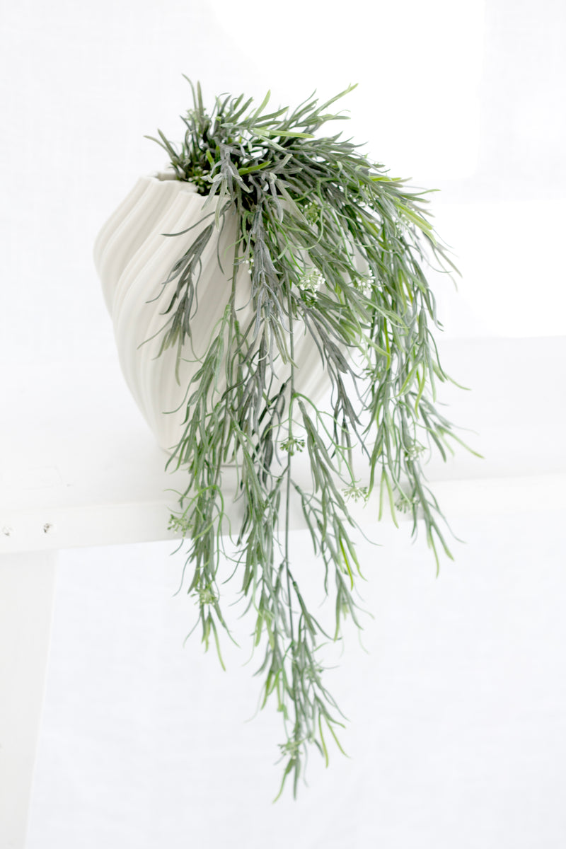 Hanging Sicklethorn Fern – 76cm Real Touch Faux Greenery