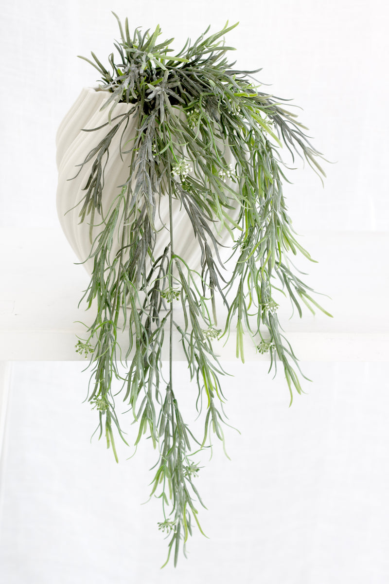 Hanging Sicklethorn Fern – 76cm Real Touch Faux Greenery