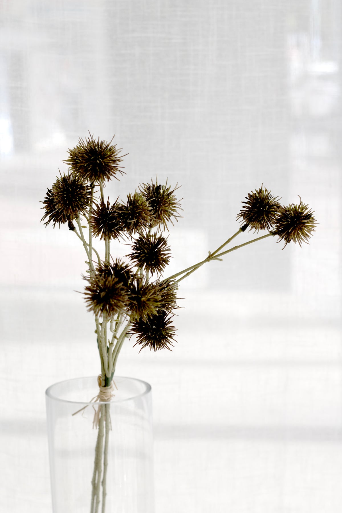 Sweet Chestnut Pod Bundle, Brown 57cm Faux Stems