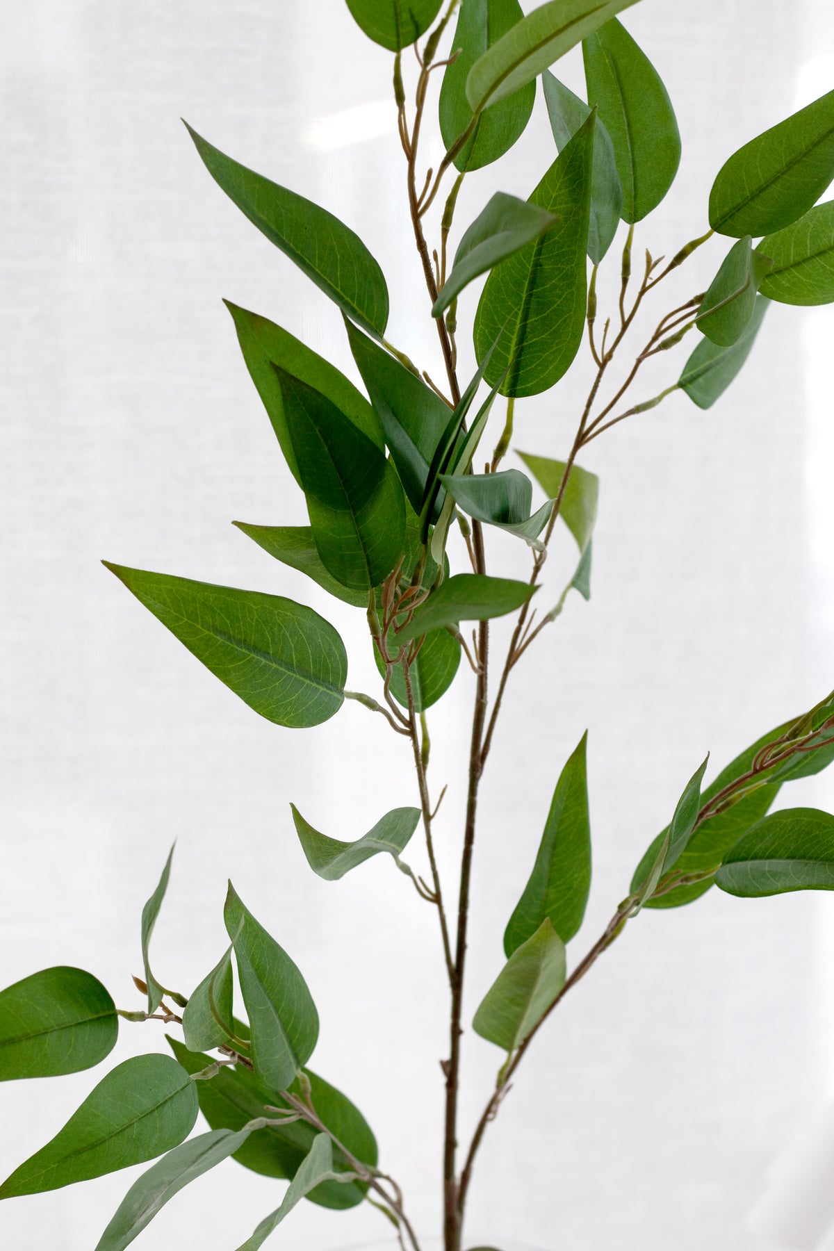 Willowy Eucalyptus Branch, 109cm Faux Greenery Stem