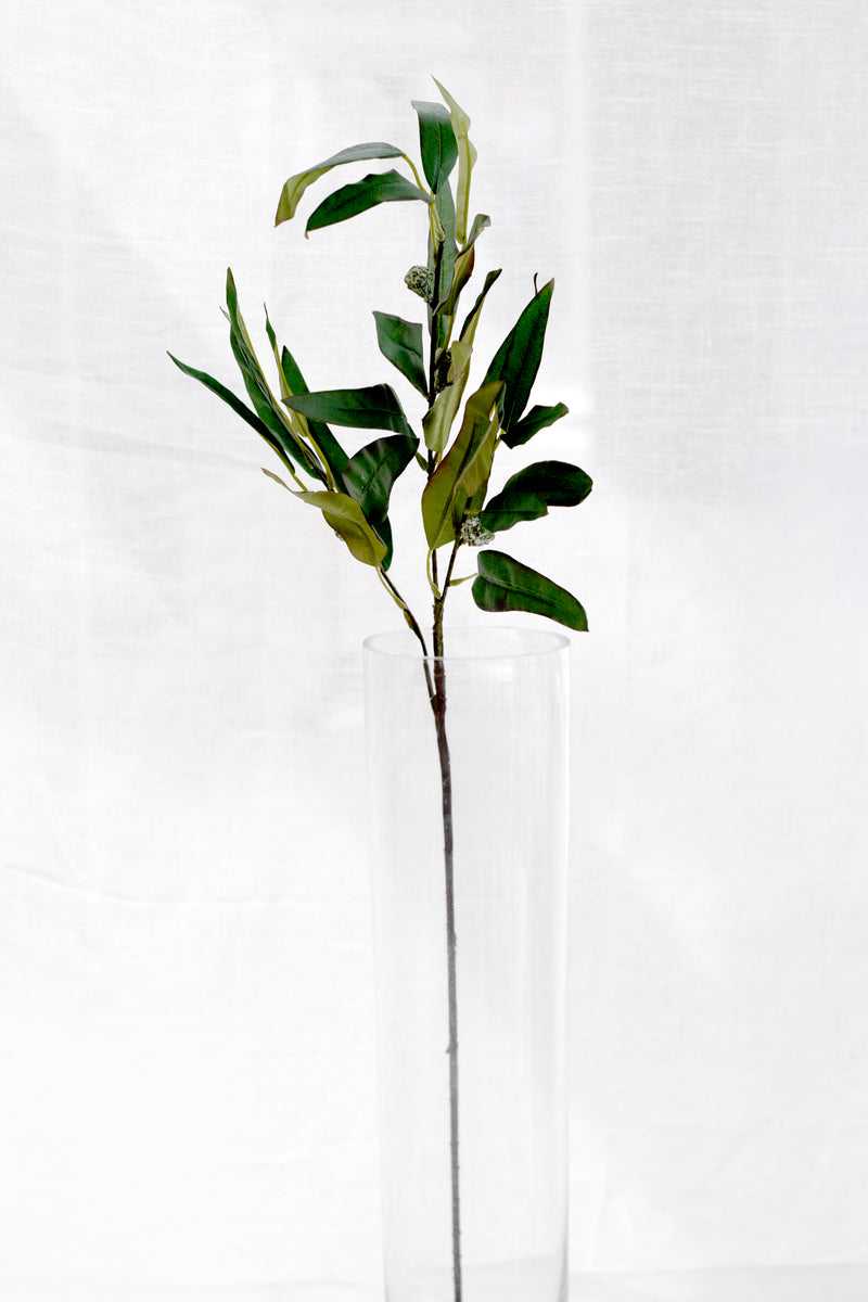 Willow Eucalyptus Stem – New Green Faux Foliage 76cm