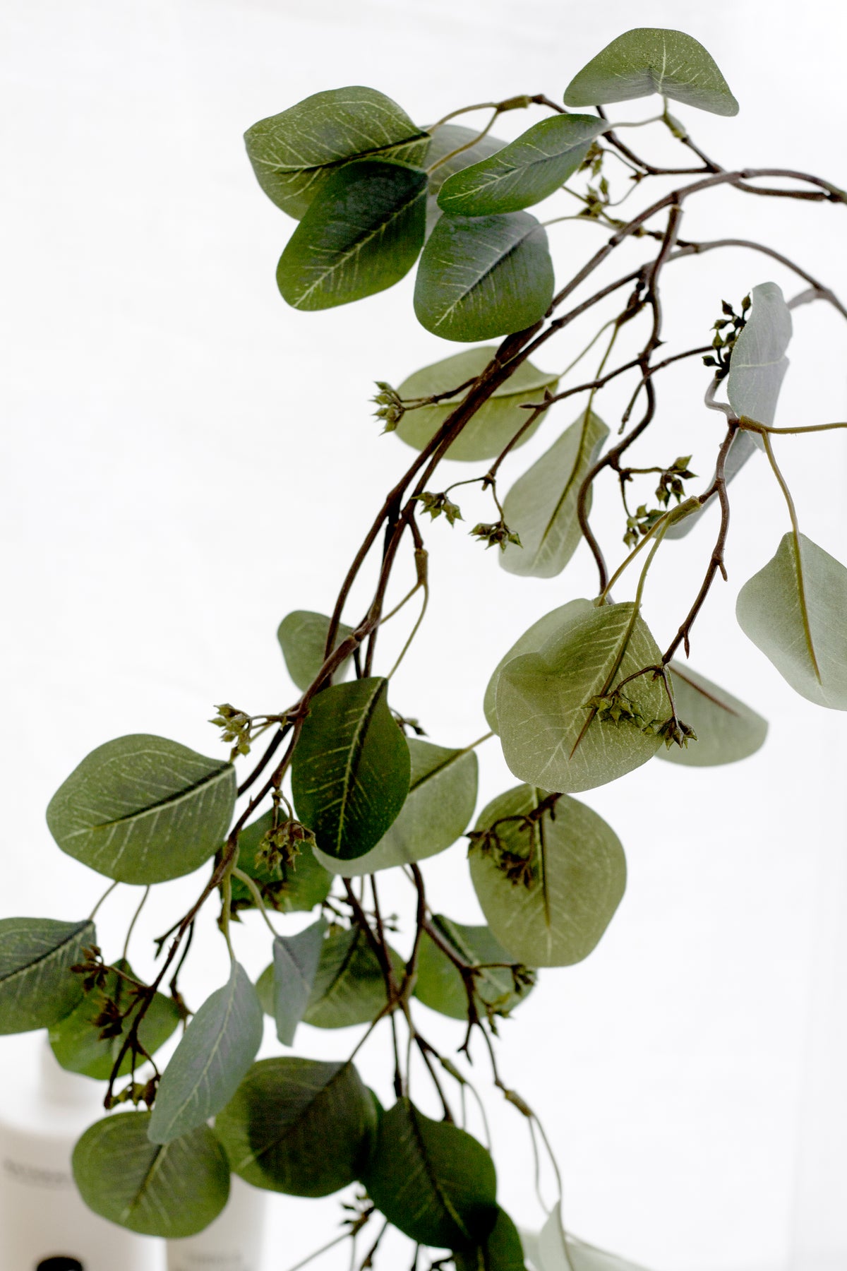 Gunni Eucalyptus Hanging Trail, Realistic Faux Greenery
