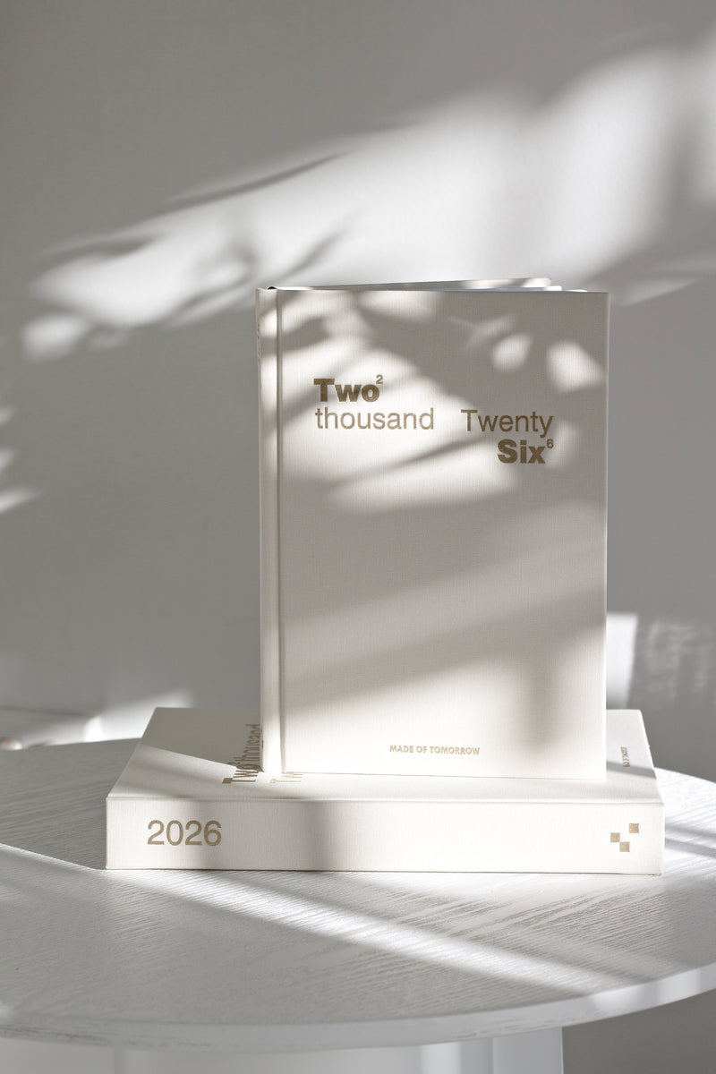 Made of Tomorrow 2026 A5 Weekly Diary – Classic | Cream