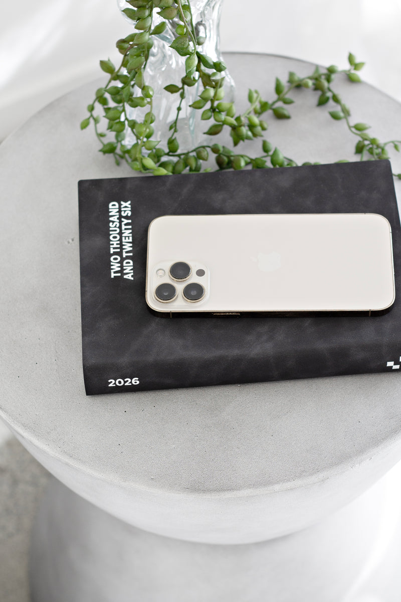 Made of Tomorrow 2026 A5 Daily Diary - Faux Leather | Onyx