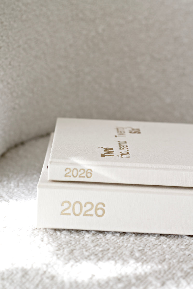 Made of Tomorrow 2026 A5 Weekly Diary – Classic | Cream