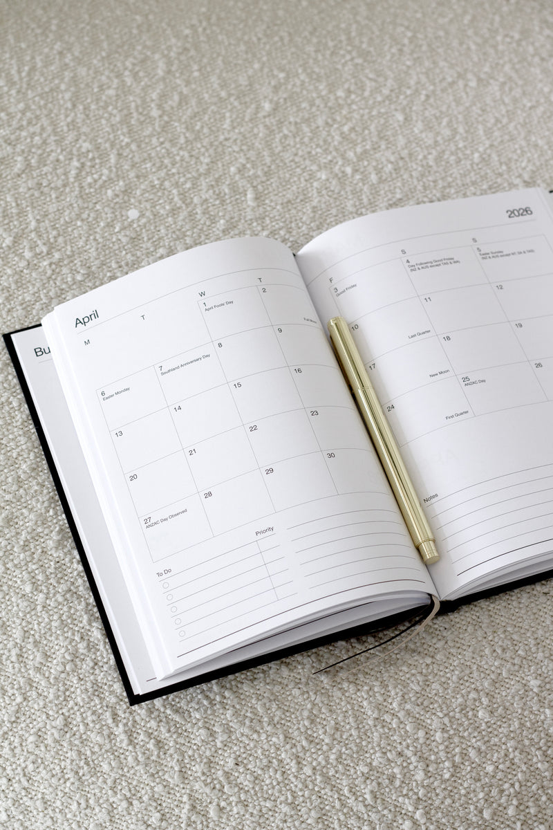 Made of Tomorrow 2026 A5 Weekly Diary – Classic | Liquorice