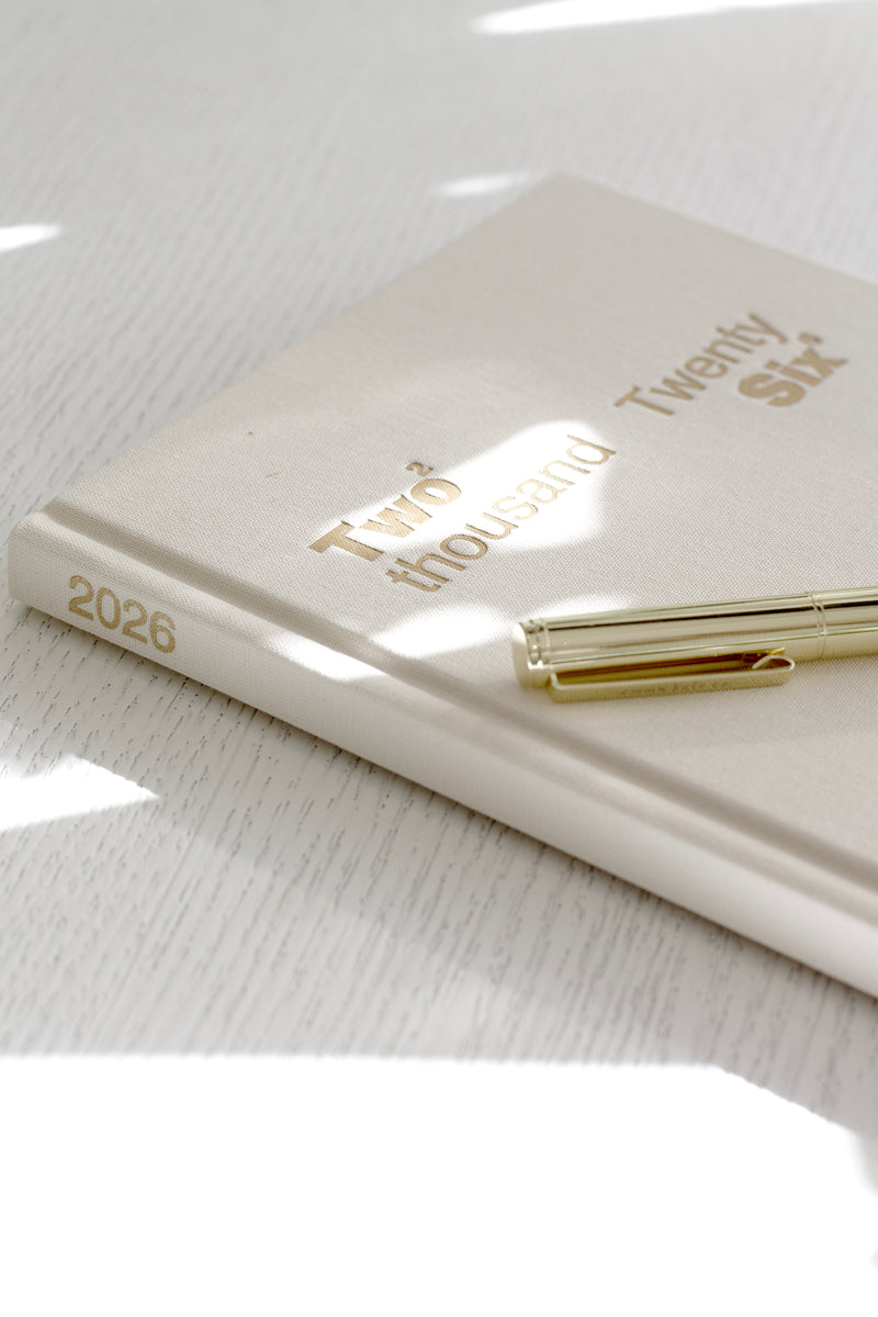Made of Tomorrow 2026 A5 Weekly Diary – Classic | Cream