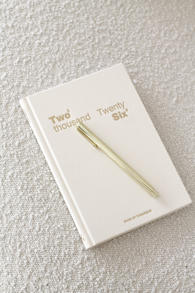 Made of Tomorrow 2026 A5 Weekly Diary – Classic | Cream