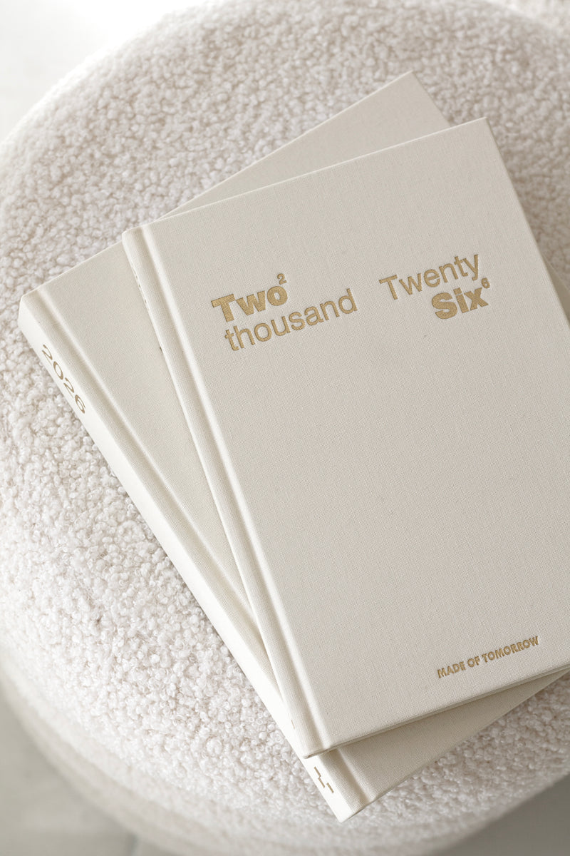 Made of Tomorrow 2026 A5 Weekly Diary – Classic | Cream