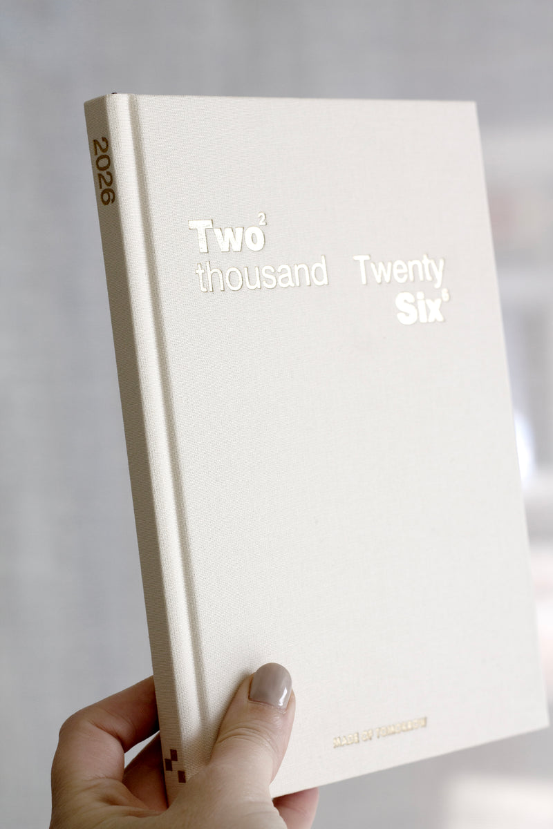 Made of Tomorrow 2026 A5 Weekly Diary – Classic | Cream
