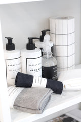 GREY MICROFIBRE HAND TOWEL - Pack of 3