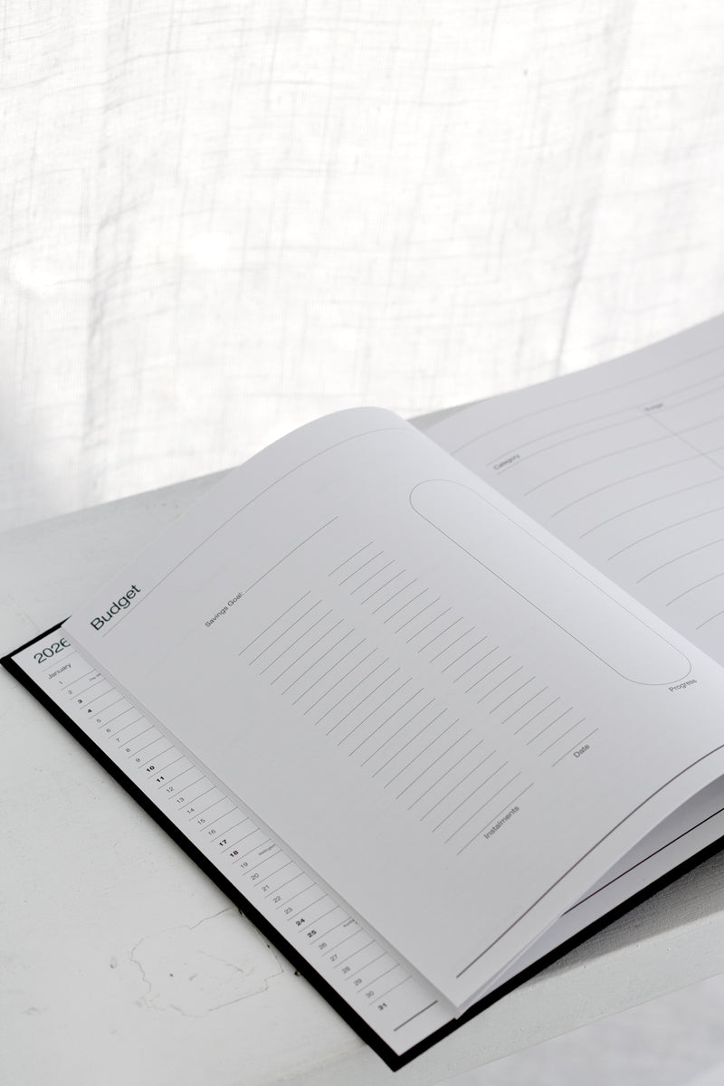 Made of Tomorrow 2026 A5 Grand Daily Diary – Classic | Liquorice