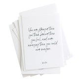 Wilde Road Empowerment Print Set – 12 A6 Affirmation Cards (Optional Wooden Stand)