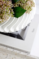 Sedum Bundle Pink Green | Lush Faux Stem for Textured Styling