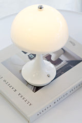Mushroom Lamp – White (Portable USB Rechargeable)