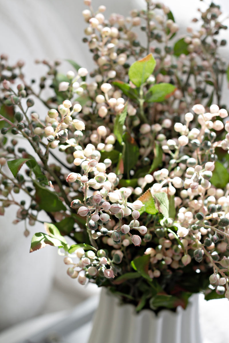 Cottage Berry Spray – Artificial Mulberry Stem 58cm