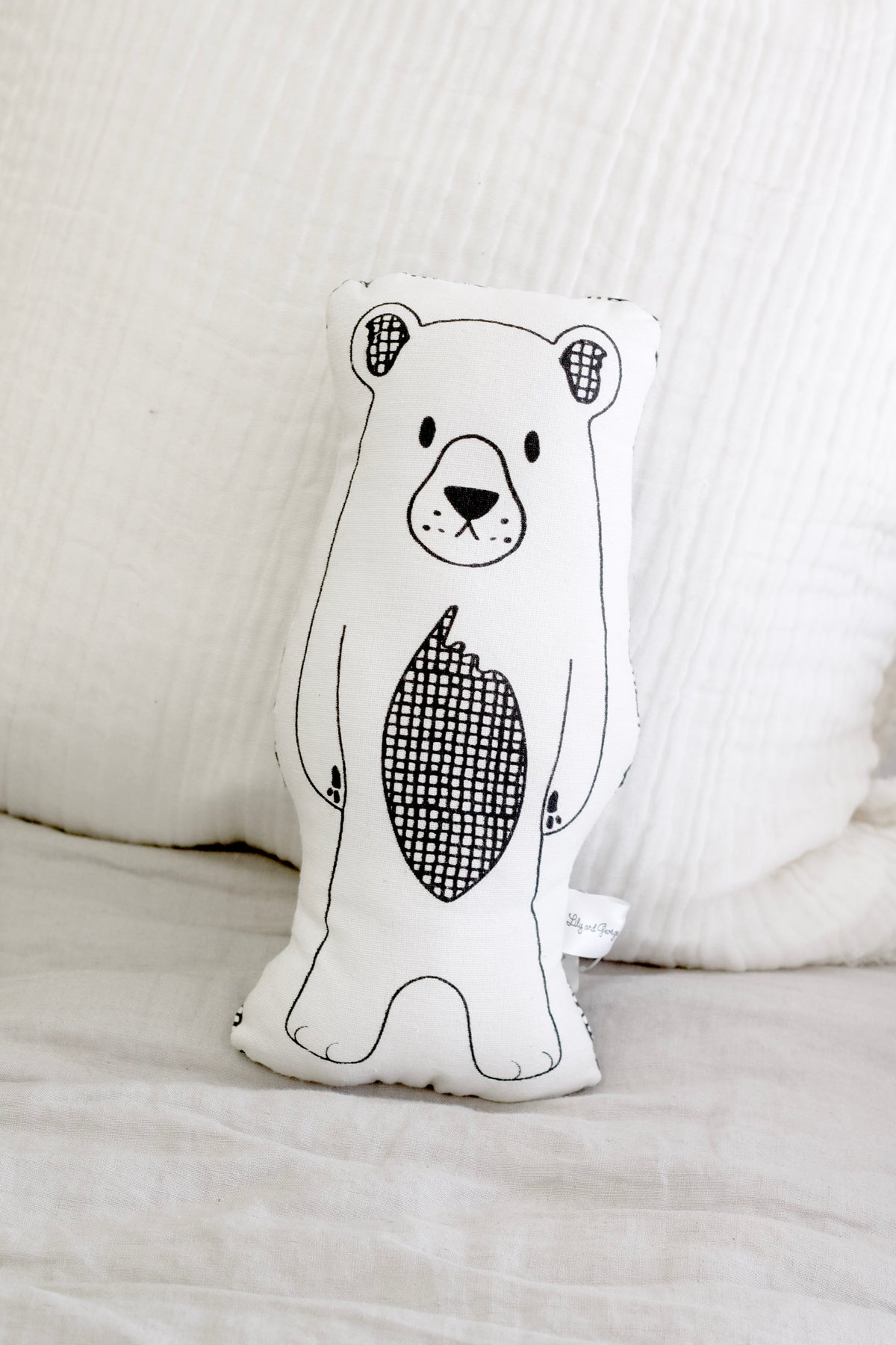 Billie the Bear Soft Toy by Lily & George, 28cm