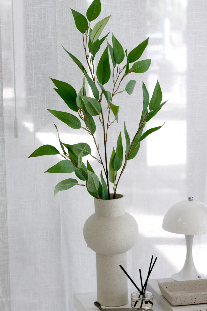 Willowy Eucalyptus Branch – 109cm Faux Greenery Stem