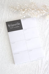 Meal Planner – Weekly Menu Pad by Write To Me (My Organised Chaos Series)