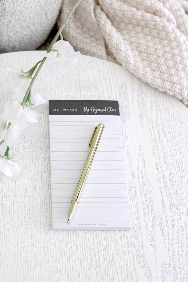 List Maker – Magnetic To-Do Pad by Write To Me (My Organised Chaos Series)