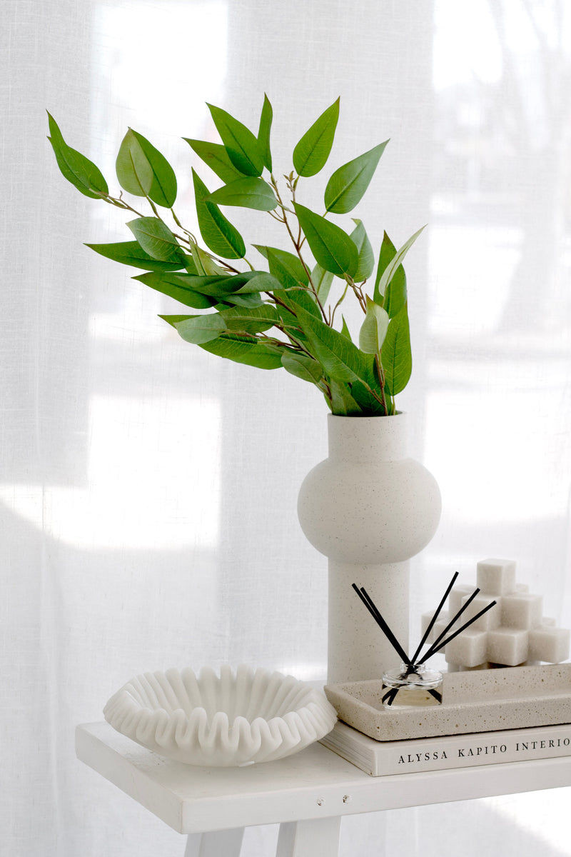 Willowy Eucalyptus Branch – 109cm Faux Greenery Stem