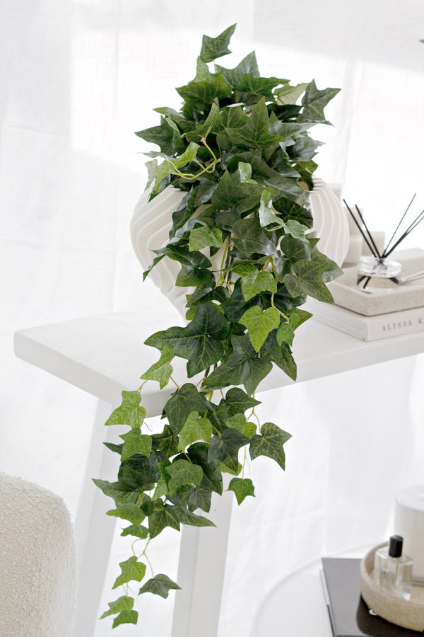 English Ivy Bush – Realistic Faux Trailing Plant 89cm