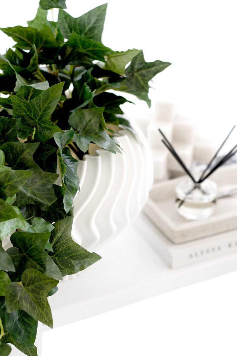 English Ivy Bush – Realistic Faux Trailing Plant 89cm